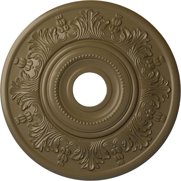 Ekena Millwork Vienna Ceiling Medallion (Fits Canopies up to 6 1/2"), 20"OD x 3 1/2"ID x 1 1/2"P, Mississippi Mud CM20VIMMF - main